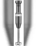 KitchenAid 5KHBV83EDG Stabmixer-Set mit Zerkleinerer & Schneebesen, Dunkelgrau