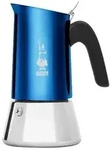 Bialetti Venus Mokka-Kanne 0,17 l Blau, Edelstahl