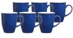 Ritzenhoff & Breker DOPPIO Kaffeebecher 320 ml Indigo blau 6er Set