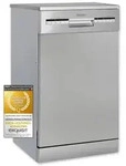 Exquisit Geschirrsp&uuml;ler GSP9109-030E silber | Sp&uuml;lmaschine 45 cm | ECO-Modus 