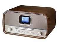 Soundmaster HighLine DAB970BR1 Retro Kompaktanlage Stereo HiFi-Anlage DAB+ UKW