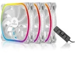 PC- Geh&auml;usel&uuml;fter Enermax SquA RGB UCSQARGB12P-W-BP3 - 3er Pack (wei&szlig;)