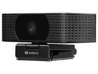 Sandberg 134-28 Webcam 8,3 MP 3840 x 2160 Pixel USB 2.0 Schwarz