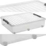 helit Aufbewahrungsbox 60L - transparent