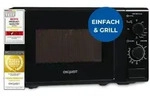 Exquisit Mikrowelle 20L, 1000 Watt Grill, 700 Watt, 25,5cm Drehteller, 5