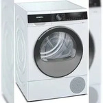 Siemens iQ500 WQ33G2D40 W&auml;schetrockner Freistehend Frontlader 8 kg Wei&szlig;