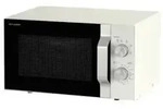 Sharp R204WA Mikrowelle Silber, Wei&szlig; Solo-Mikrowelle Arbeitsplatte 20 l 800 W