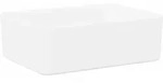 vidaXL Waschbecken 40 x 30 x 13 cm Keramik Wei&szlig;
