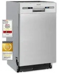 Exquisit Geschirrsp&uuml;ler EGSP9309-EF-030E inox | Sp&uuml;lmaschine 45 cm | ECO-Modus 