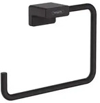 hansgrohe AddStoris Q Handtuchring, Mattschwarz