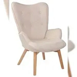 CLP Lounger Durham Stoff creme