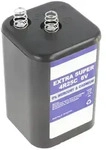 AccuCell 4R25, 430 Blockbatterie, Typ 4R25C Batterie, Lampenbatterie 6 Volt 9500mAh
