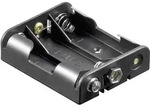 Goobay 11984 Batteriehalter 3x Mignon (AA) Druckknopfanschluss (L x B x H) 58 x...