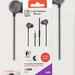 2Go In Ear Stereo-Headset 3,5mm Klinke Schwarz/anthrazit