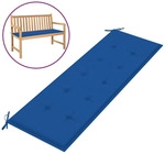 vidaXL Gartenbank-Auflage K&ouml;nigsblau 150x50x3 cm Oxford-Gewebe