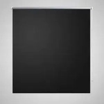 vidaXL Verdunkelungsrollo 160 x 175 cm schwarz