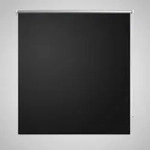 vidaXL Verdunkelungsrollo Rollo 120 x 230 cm schwarz