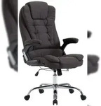 CLP B&uuml;rostuhl Thor Stoff Stoff HBT: 113x69,5x78 cm dunkelgrau