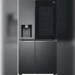 LG Side-by-Side GSXV90MCDE (E, 1790 mm hoch, Matt Black)