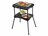 Unold 58550 Barbecue - Grill Black Rack Kompakter Elektrogrill Grillfläche ca. 36 x