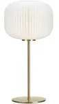 Marksl&ouml;jd Sober Tischlampe 1L Messing/Wei&szlig;