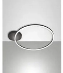 GIOTTO moderne LED-Deckenleuchte 36W schwarz 3508-61-101 Fabas Luce