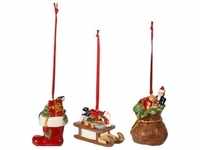 Villeroy & Boch Nostalgic Ornaments: Ornamente Geschenke Set 3tlg. 6,3cm