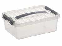 Sunware Aufbewahrungsbox mit Deckel Q-LINE 4 Liter Kunststoff BPA-frei stapelbar