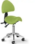 physa Sattelstuhl - 550-690 mm - 150 kg - Hellgr&uuml;n