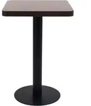 vidaXL Bistrotisch Dunkelbraun 50x50 cm MDF