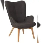 CLP Lounger Durham Stoff dunkelgrau