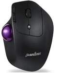 Perixx PERIMICE-720, Bluetooth, ergonomische Trackball Maus, schnurlos, schwarz