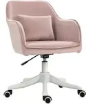 Vinsetto - Massage B&uuml;rostuhl - 57B x 70T x 78-86H cm - rosa
