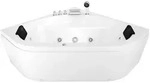 AcquaVapore Whirlpool Pool Badewanne Eckwanne Wanne W20-SC 140x140cm mit...