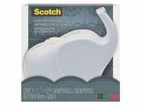Scotch Handabroller Elefant C43-ELPHT weiß