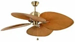 faro barcelona CUBA L Altgoldener Deckenventilator