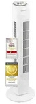 Exquisit Turmventilator, Stand-Ventilator, 45 Watt, 3 Geschwindigkeiten, 120 Min