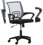 CLP B&uuml;rostuhl Auburn Microfaser HBT: 84x62x50 cm grau
