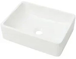vidaXL Waschbecken Keramik Wei&szlig; 41 x 30 x 12 cm