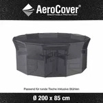 AEROCOVER AeroCover Atmungsaktive Schutzh&uuml;lle f&uuml;r Sitzgruppen &Oslash;200xH85 cm