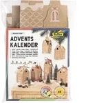 folia Adventskalender-Set Hygge Dorf 49-teilig