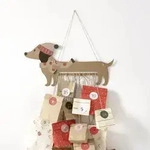 folia Adventskalender-Set Sausage Dog 54-teilig