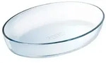 Pyrex Iconic's Oval Backofen Oval Backofen Bor 40x28x7cm Transparent
