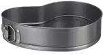 Relaxdays XL Backform Herz, romantische Kuchen & Torten, antihaft, Springform, BxT: