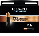 Duracell Batterien Optimum AA 12 St&uuml;ck