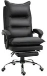 Vinsetto - B&uuml;rostuhl - 66 x 72 x 122-130 cm - schwarz