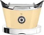 BUGATTI &ndash; Volo Toaster Cremefarben &ndash; einfarbige Oberfl&auml;che &ndash; 930 Watt
