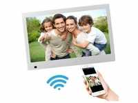 XORO CPF 10B1 Digitaler Bilderrahmen 10,1 Zoll mit Touchscreen WLAN SD...