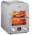 Klarstein Hannibal Hochtemperaturgrill Indoor 2.200W 850&deg;C Edelstahl silber