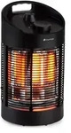 Blumfeldt Heat Guru 360 Mini Infrarot-Heizstrahler 700/350W Oszillation Schwarz